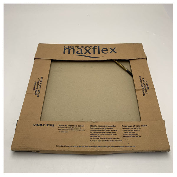 Cabo de Direção Marinha Maxflex 31610 com Manípulo em T e Extremidade Sólida - 10 pés - 