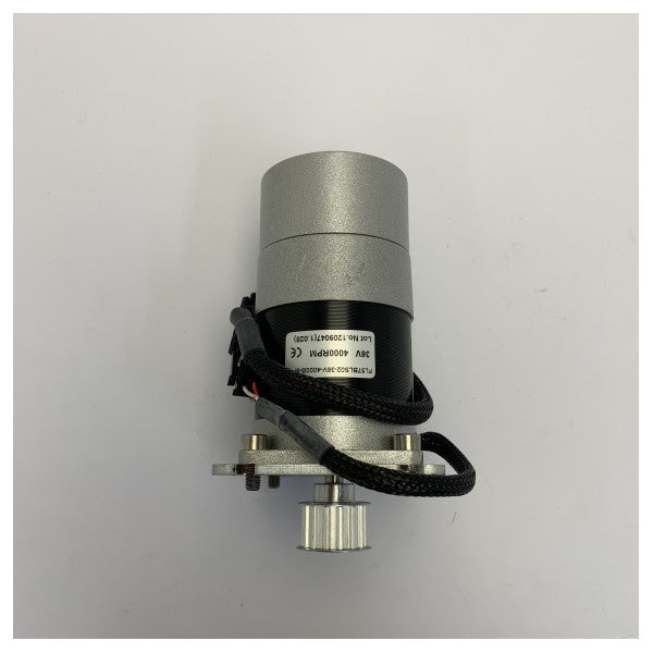 SERVO DC bezčetkani motor s remenicom i montažnom pločom - S-62-134492 - Novo 