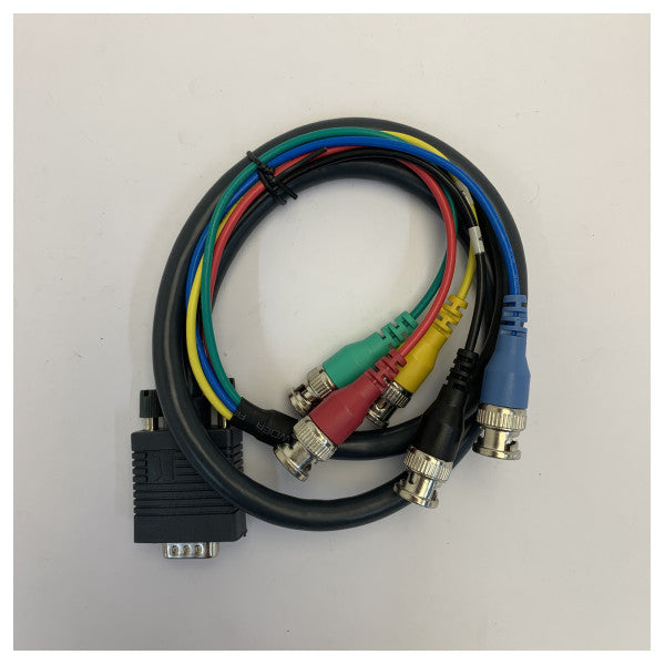 كابل فيديو Kramer C-GM-5BM-3 من VGA إلى 5 BNC RGBHV - 0.9 م (3 قدم) 