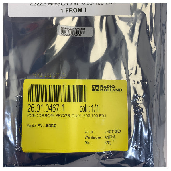 CU01-Z03-100-E01 Modulu ta’ Kontroll Industrijali - Komponent Elettroniku PLC Marittimu 