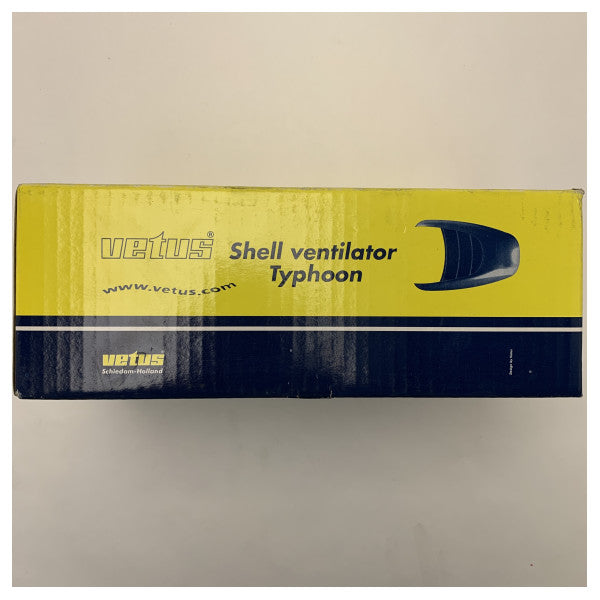 Vetus Marine Shell Ventilator Typhoon TYP75 RVS 