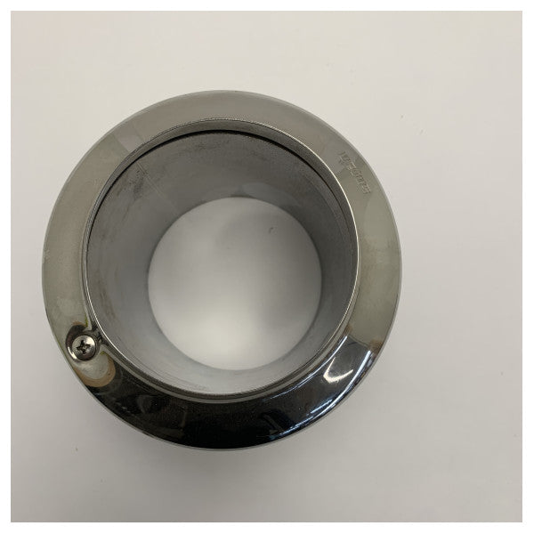 Vetus TRC90S Stainless Steel Marine Exhaust Outlet Tru-Hull with Check Valve 90 mm