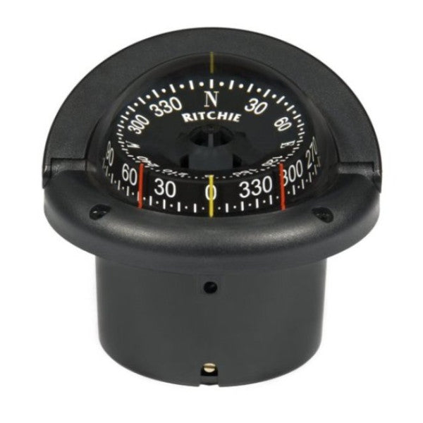 Ritchie Helmsman HF742 compass black build in mount