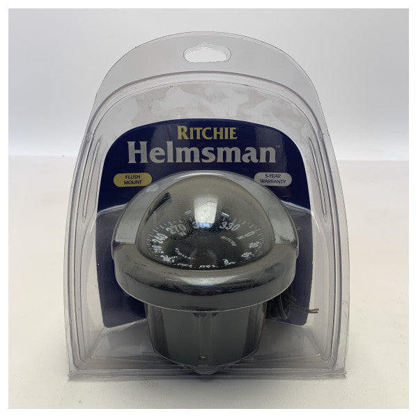 Ritchie Helmsman HF742 compass black build in mount