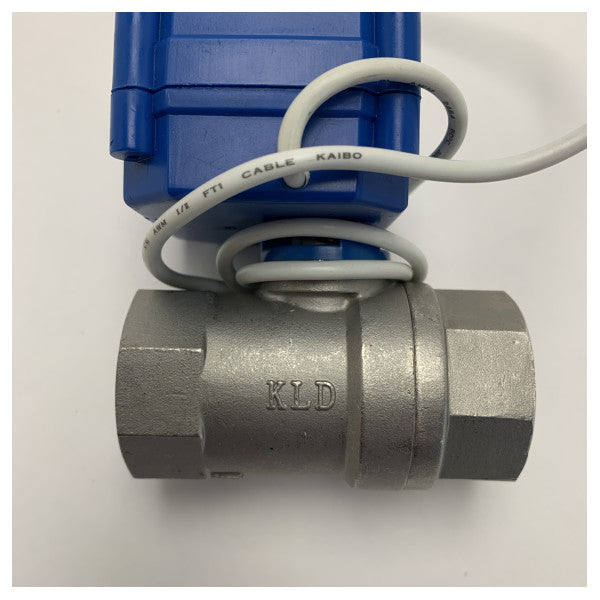 Vetus KLD Mini Electric Motorized Ball Valve DN25 24V