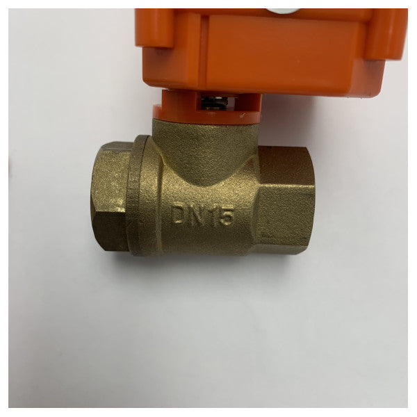Vetus KLD B5DN15 Mini motoriseret kugleventil 1/2" DN15 24V DC 5W 