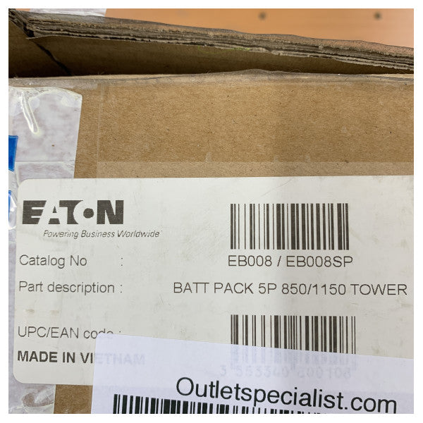 Eaton Easy Battery+ EB008WEB Kit de Substituição - Bateria Marinha de Chumbo-Acido Selada 