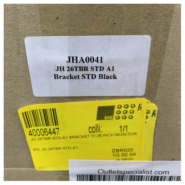 Hatteland JH 26TBR STD-A1 Marine Display Mounting Bracket for 26in Monitor 