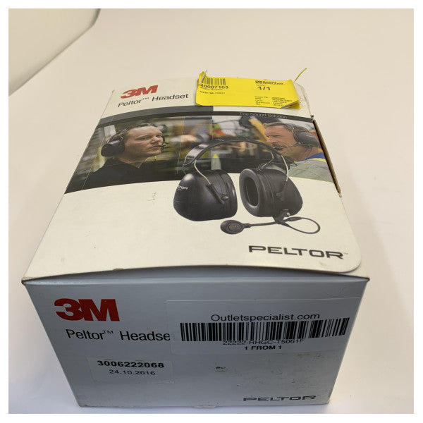 3M Peltor M53H79A-T5061F Marine Communication Headset with Coiled Cable