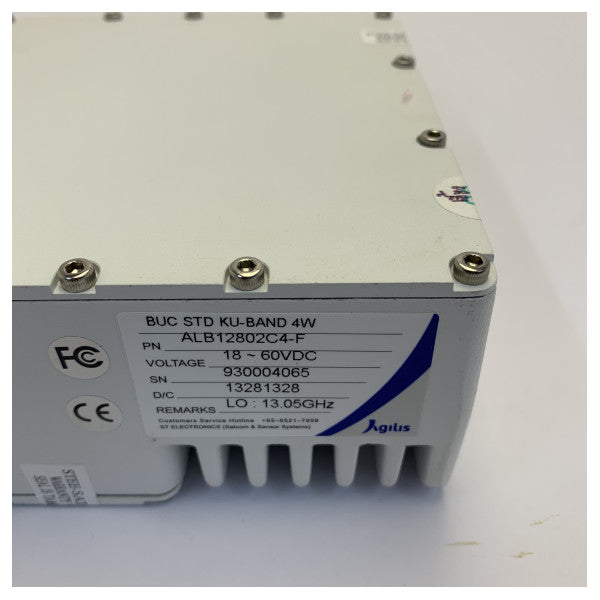 St Electronics ALB128 Ku-band BUC 4W F-typ marin satellitkommunikationsutrustning 