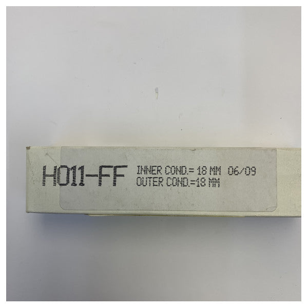 Conector coaxial PPC H011FF para Coax-3 FB20 para F fêmea 