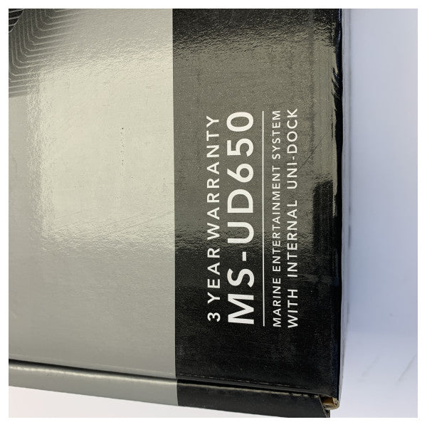 Fusion MS-UD650 Receptor multimedia digital marino Serie 650 Sistema de entretenimiento 