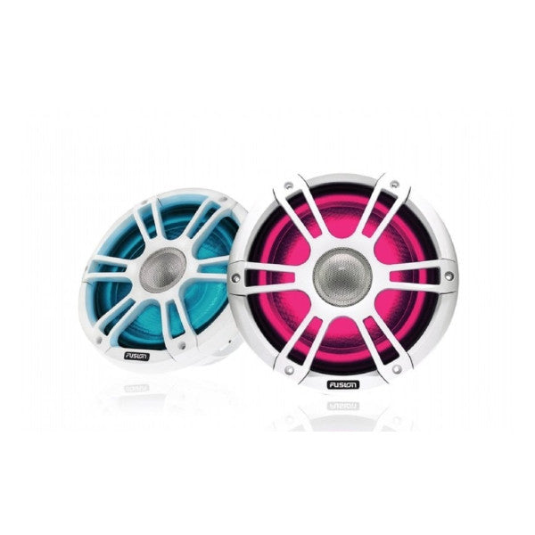 Динаміки Fusion SG-FL65SPW Signature Series 6,5 дюйма для морського використання - 230 Вт, білі LED, Sport (пара) 