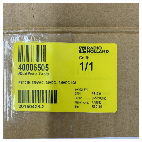 MAICO COMM.V PS1019 Dual Marine Power Supply 220VAC/24VDC għal 13.8VDC 10A 