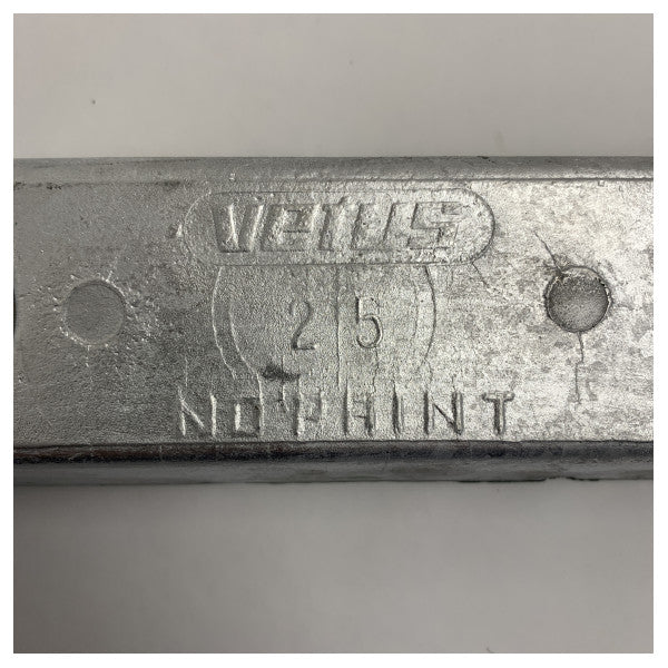 Vetus ALU25 1 KG Aluminium Hull Anode 250 x 65 mm