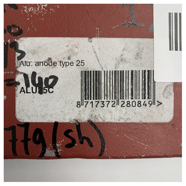 Vetus Aluminium Skrov Anod Typ � 25 / ALU25C 