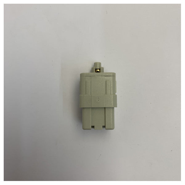 Harting Han Q Series hunstik indsats til heavy duty-strømkonnektor, 6-polet, 16A 250V 