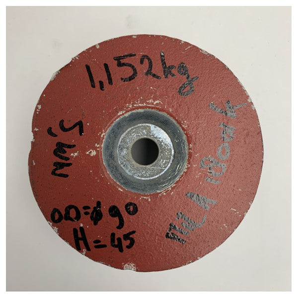 Ánodo marino Vetus Zinc de 90 mm de diámetro 1.152 KG 