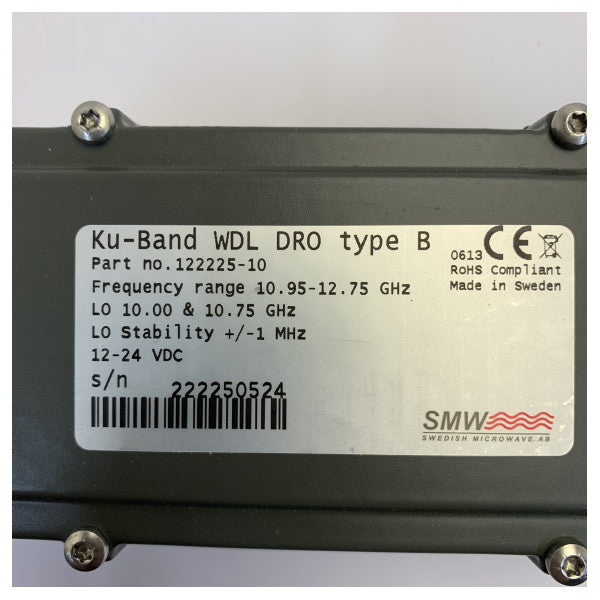 SMW WDL Digital B LNB satellite à double sortie 10,95-12,75 GHz stabilité 1 MHz 