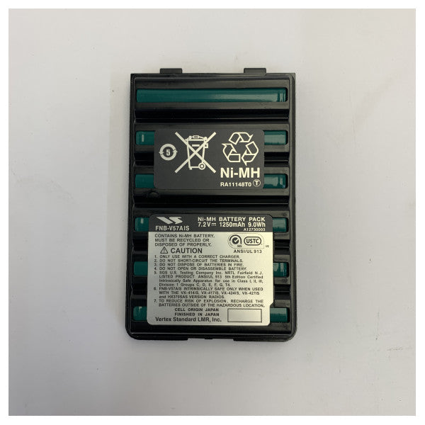 Μπαταρία Vertex FNB-V57IS NiCD για Marine Radio HX370SAS 7.2V 1100mAh 