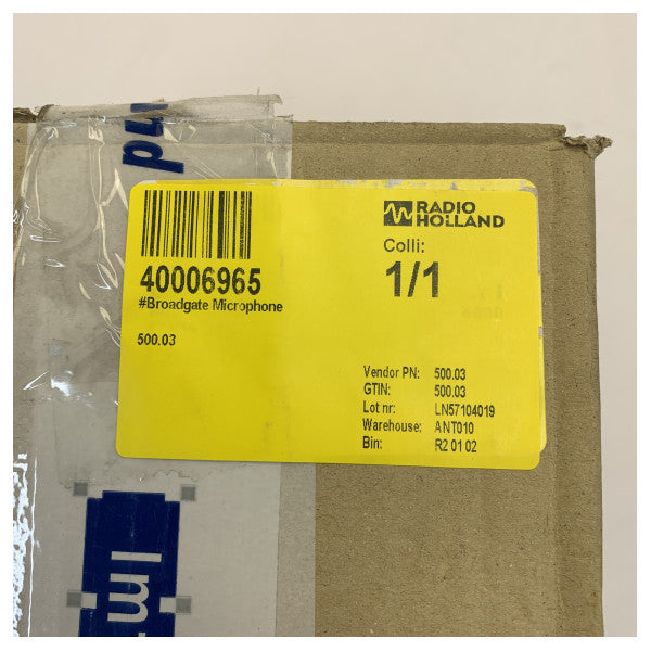 Broadgate Microphone 500.03 Πλάκα Στήριξης Ναυτικής Τοποθέτησης 