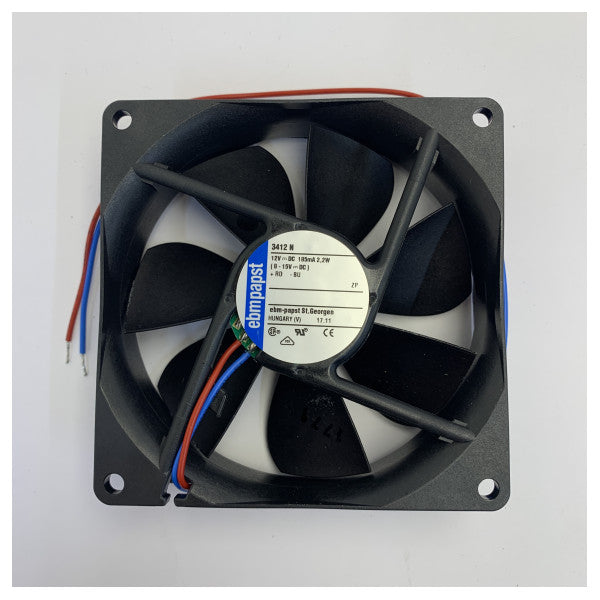 Ebm-papst 612N2GHH Axial Cooling Fan 12VDC 3.7W 60x60x25mm 3-Wire - New 