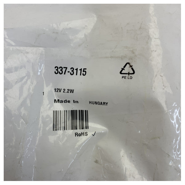 Ebm-papst 612N2GHH Axial Cooling Fan 12VDC 3.7W 60x60x25mm 3-Wire - New 