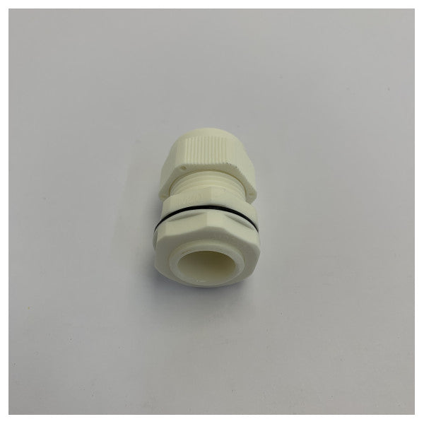 RS PRO M20 kaapeliläpivienti IP68 nailon valkoinen 10-14 mm - 822-9782 