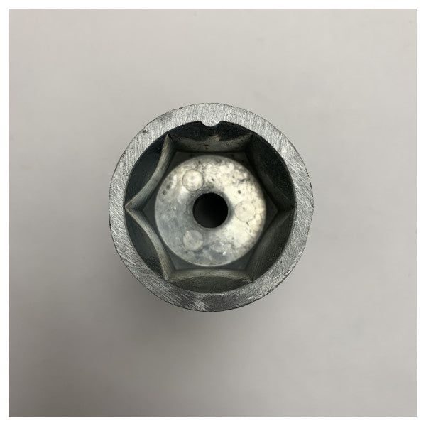 Anode en zinc de propulseur Technoseal PRP-800402E pour arbre de 35 mm 