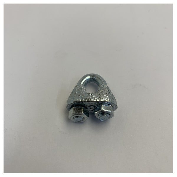 Κλιπ Bulldog Grip 5mm Συρματόσχοινο D741/555 Γαλβανισμένος Χάλυβας 