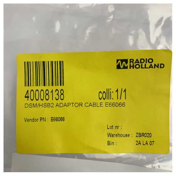 Raymarine E66066 adapterkabel DSM til HSB2 0,7 m maritim elektronikk 