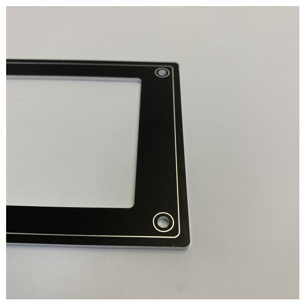 Marble MS451 περίβλημα χωνευτής τοποθέτησης για εξαρτήματα γιοτ - 144x72mm Μαύρο Marine Bra 
