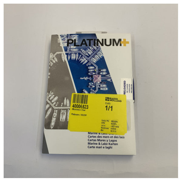 Navionics Platinum+ Marine Chart SD/MSD 25P South Central Europe