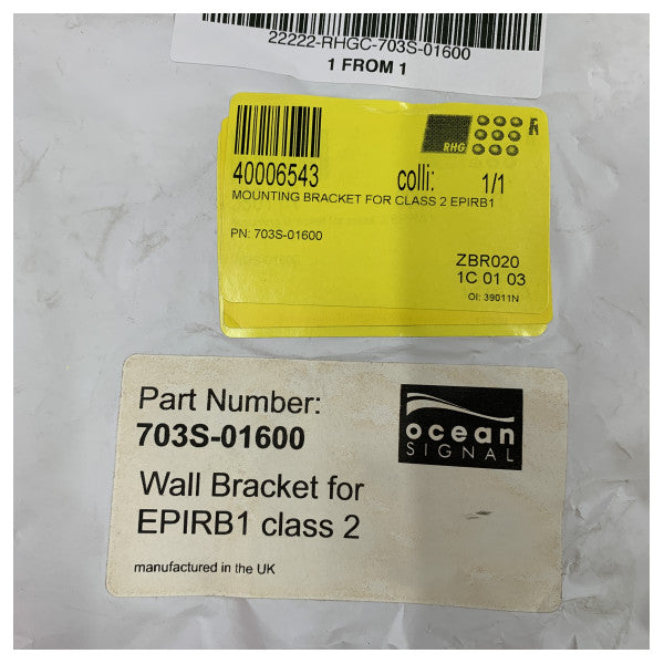Ocean Signal rescue ME EPIRB1 Mounting Bracket