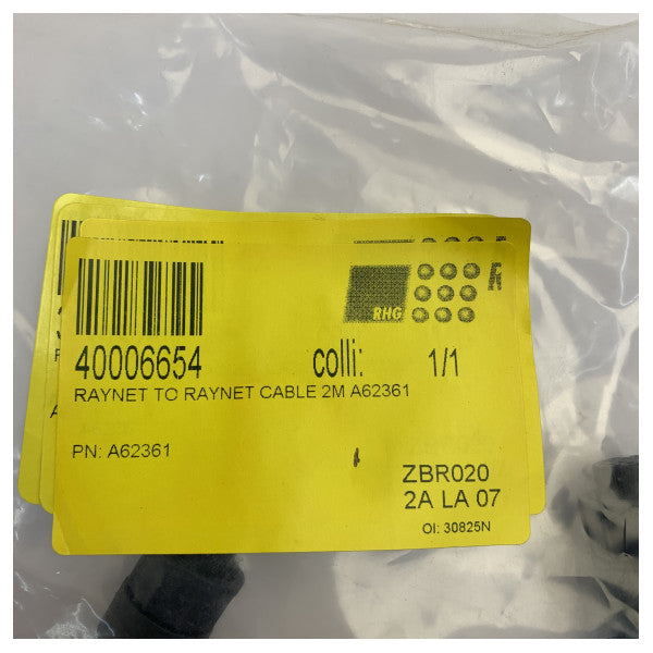Raymarine RayNet F to RayNet F Ethernet Cable 2m  A62361