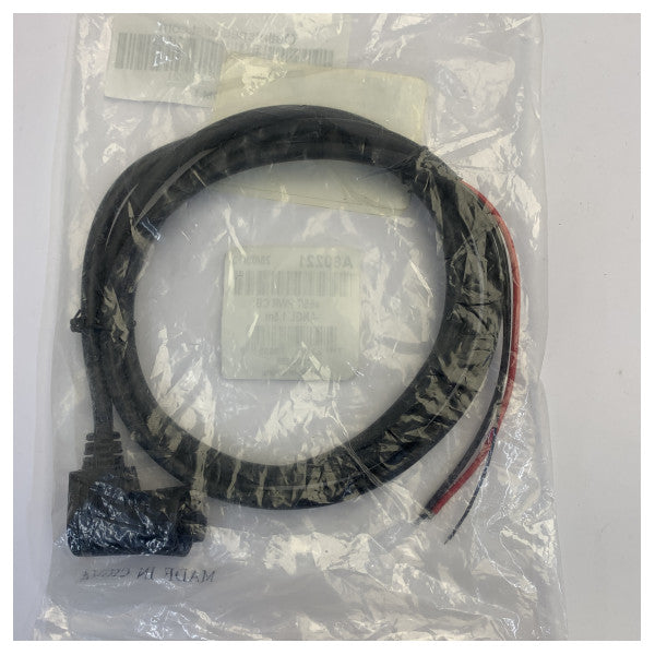 Raymarine A80221 Power Cable for a6 and a7 Displays Right Angled 1.5m