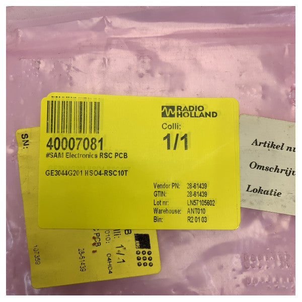 SAM Electronics GE3044G201 HSO4-RSC10T Marine RSC PCB Circuit Board