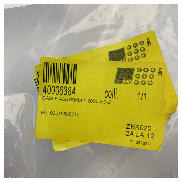Furuno GS-100 sklop kabela brzinomjera MJ-A10SPF0016-060C 20S0402-2 