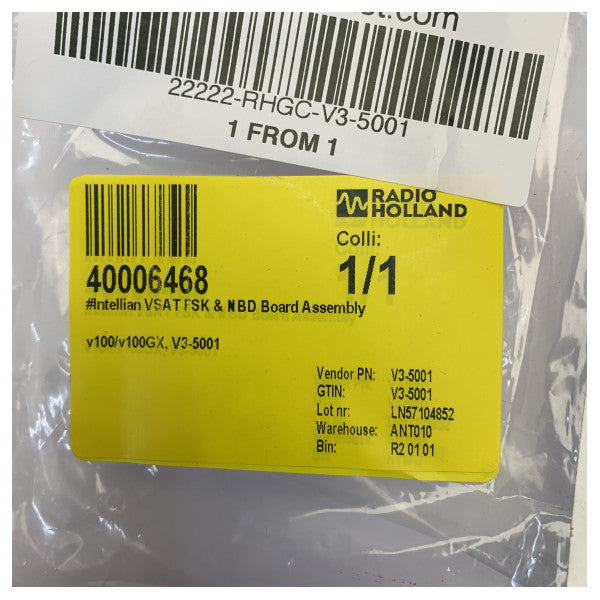 Intellian V3-5001 Ensamblaje de placa VSAT FSK y NBD para v100 y v100GX Marine Satelli 