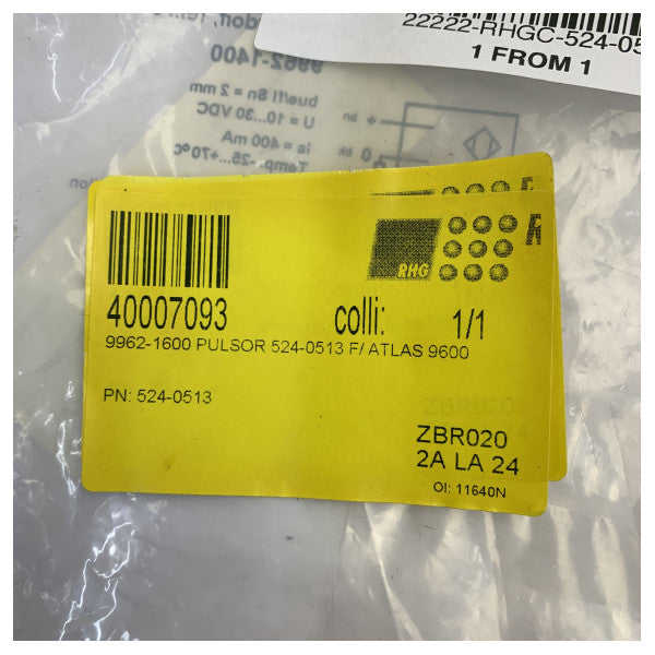 SAM Electronics Radar Pulsor ATLAS 9600 9962-1600 524-0513 Marine Radar senso 