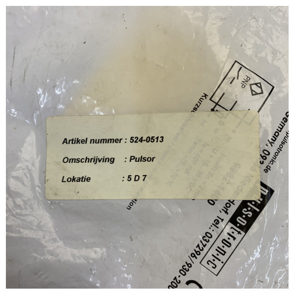 SAM Electronics Radar Pulsor ATLAS 9600 9962-1600 524-0513 Marine Radar senso 