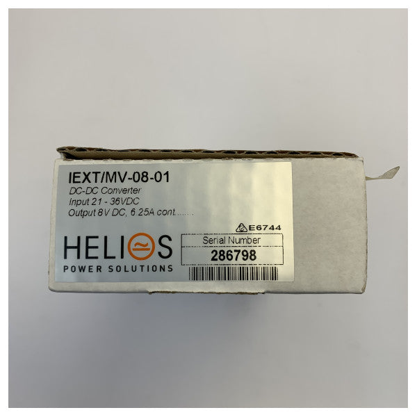 Helios Power Solutions WASSP DC/DC Converter EXT/MV-08 8VDC 6.25A Alimentazzjoni tal-Enerġija 