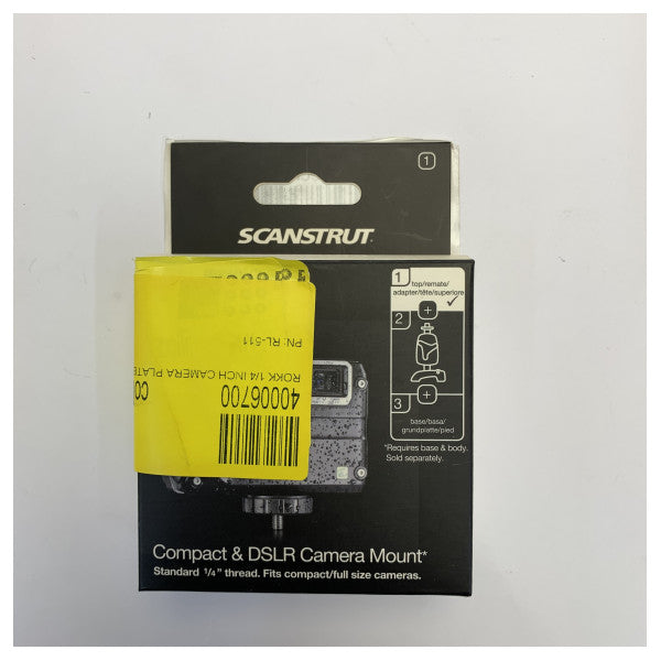 Scanstrut ROKK Mini 1/4inch Camera Plate RL-511 