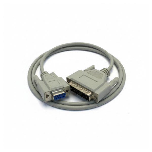 AT Serial Data Cable DB9 Female to DB25 Male RS232 1.8m 