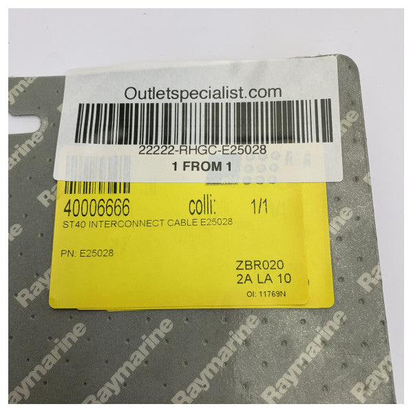 Raymarine SeaTalk ST40 Ara Bağlantı Kablo Kiti E25028 