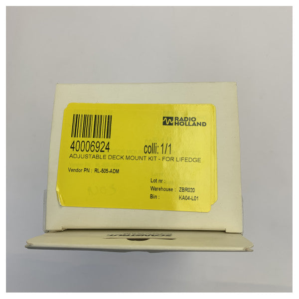 Kit di montaggio su ponte regolabile Scanstrut RL-505-ADM per LifeEdge 