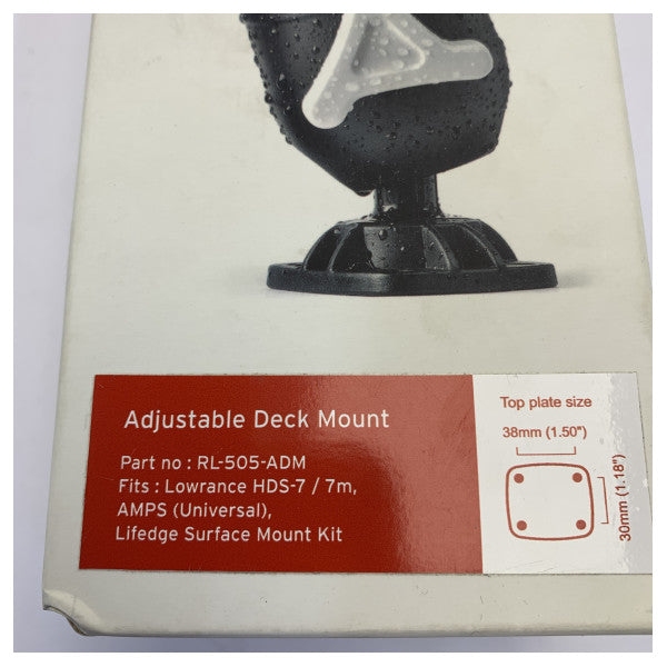Kit di montaggio su ponte regolabile Scanstrut RL-505-ADM per LifeEdge 