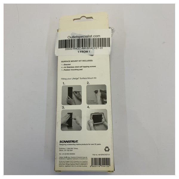 Supporto da superficie Scanstrut AM-BRACKET-01 