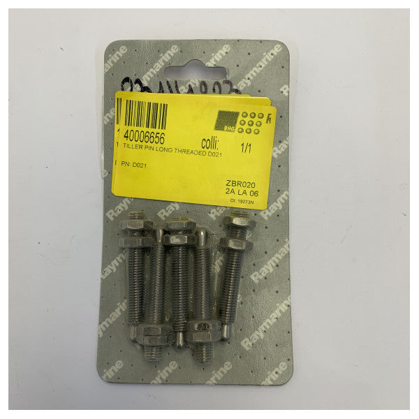 Raymarine Tiller Pilot Pin D021 lång gängad, 5-pack 