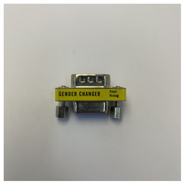 DB9 Male għal Male Mini Gender Changer Coupler GC9MM-MINI Serial RS232 Adapter 
